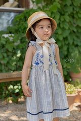［OREN］Casa stripe one-piece