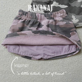 ［BANANAJ］Camo mini skirt