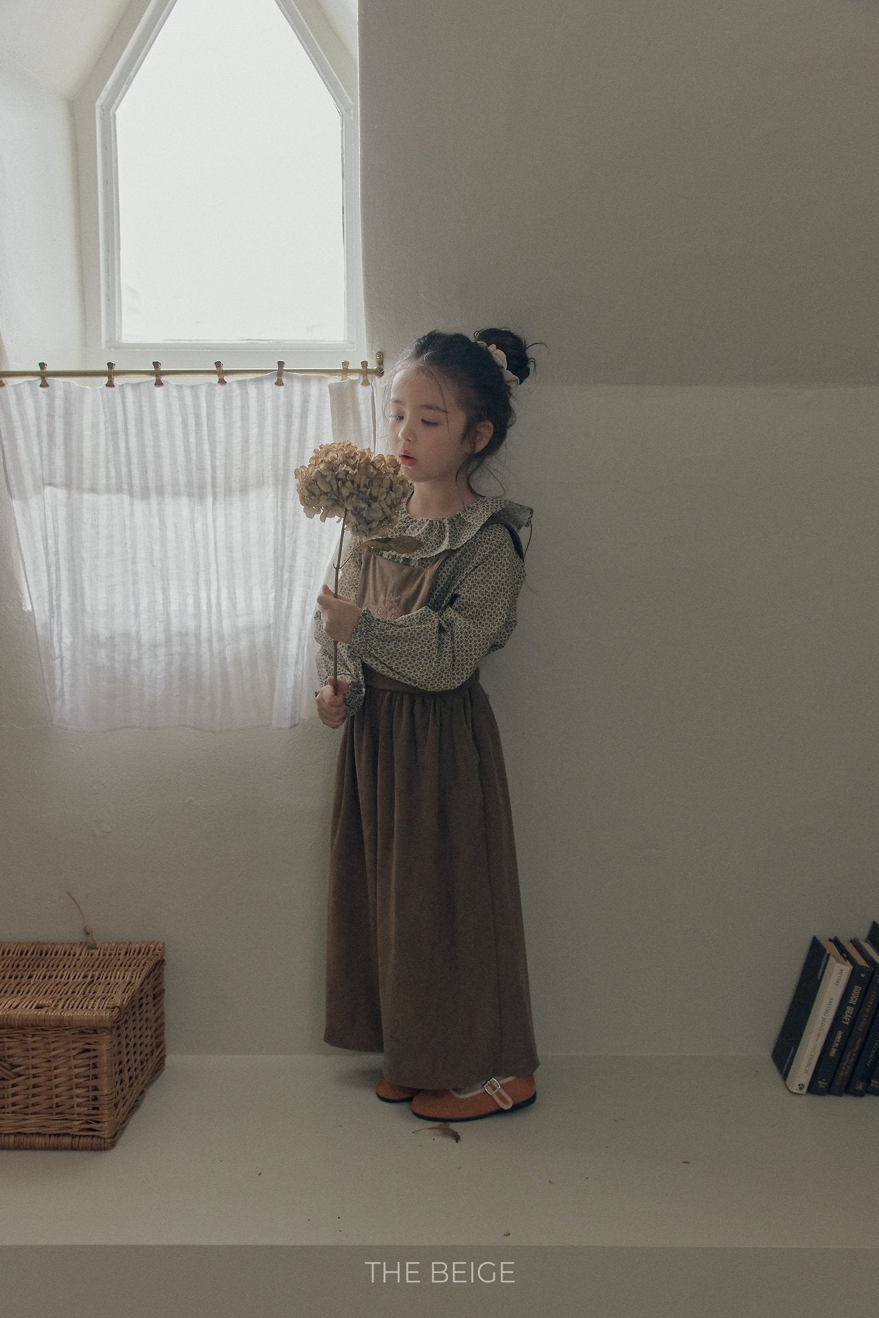 ［The beige］Corduroy Overall Pants