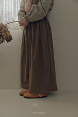 ［The beige］Corduroy Overall Pants