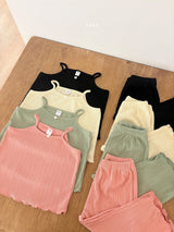 ［ohho］Heart pleats camisole