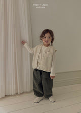 ［LINDO］Romantic heart corduroy pants