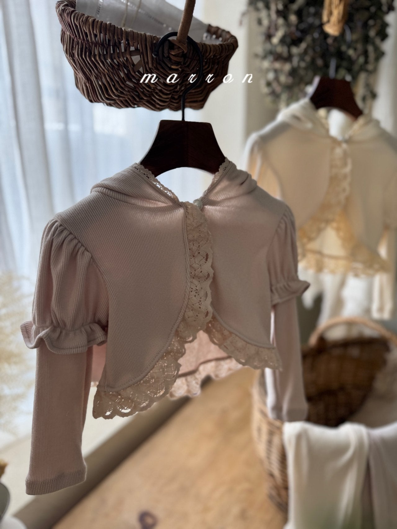 ［marron］Bunny cardigan