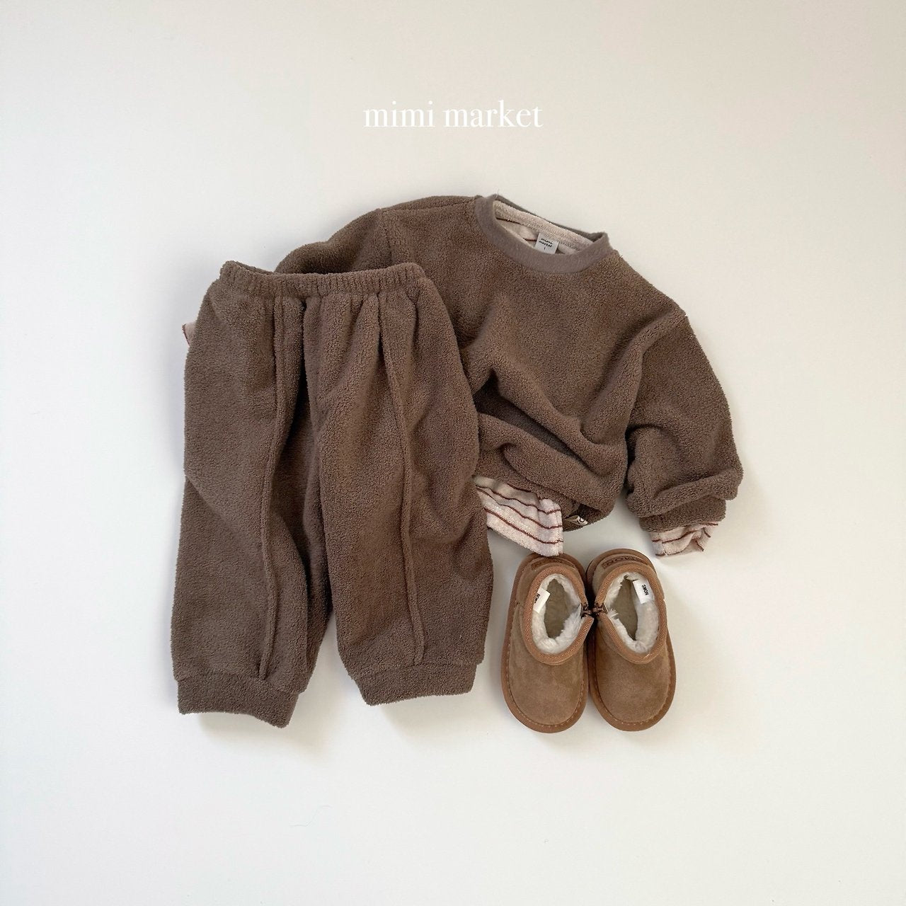 [mimi market] Egg tuck jogger pants