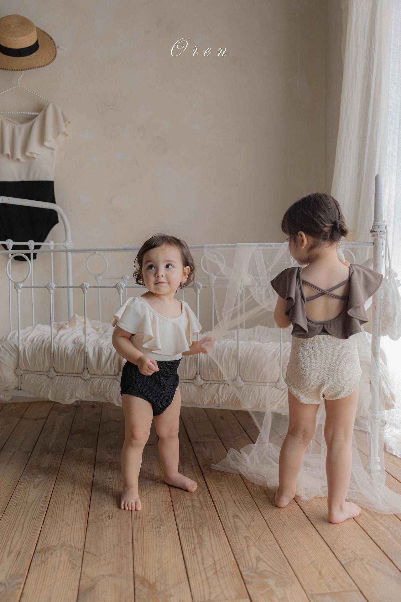 ［OREN］Pepe frill swim wear (kids)