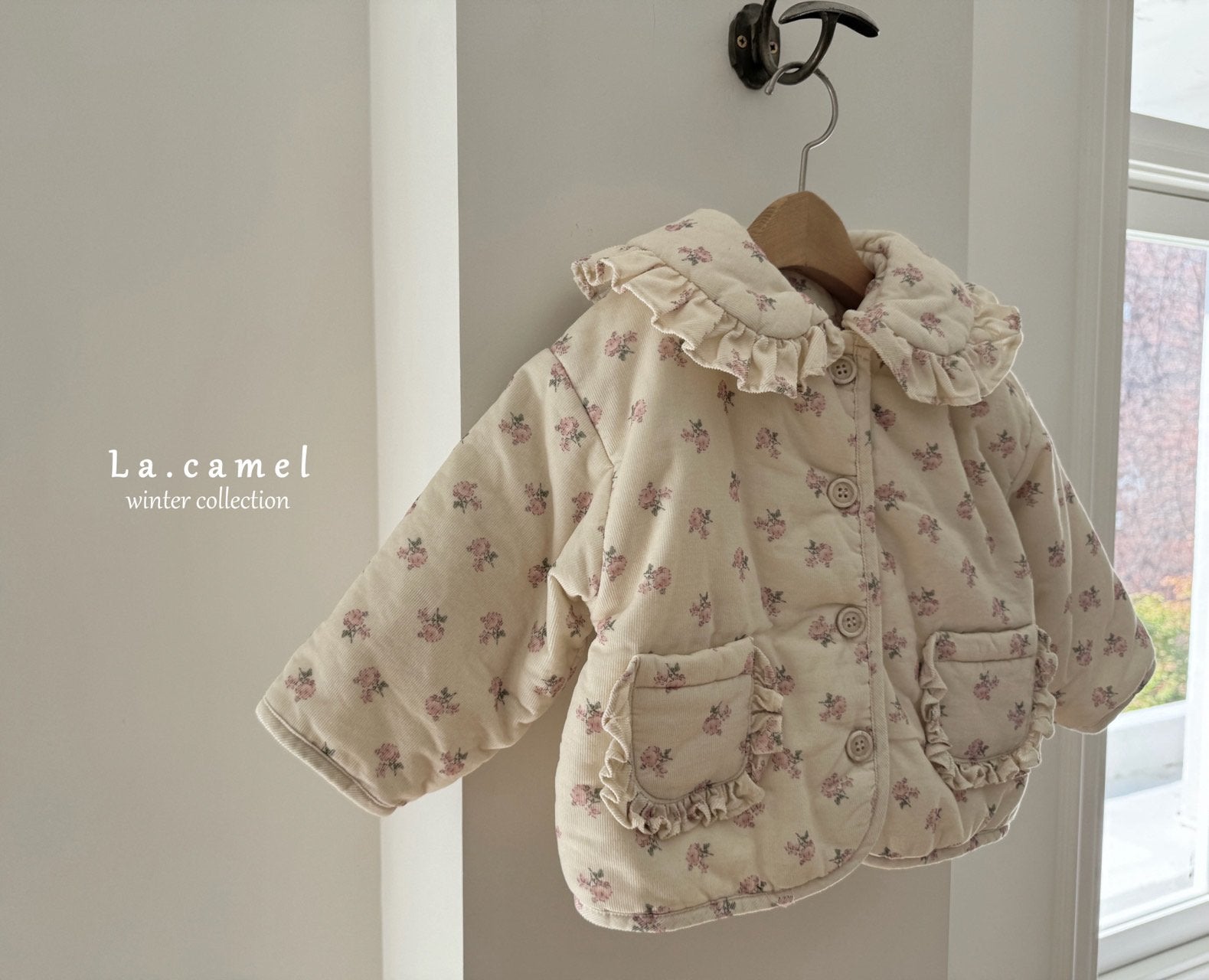 ［La.camel］Adel padding jacket