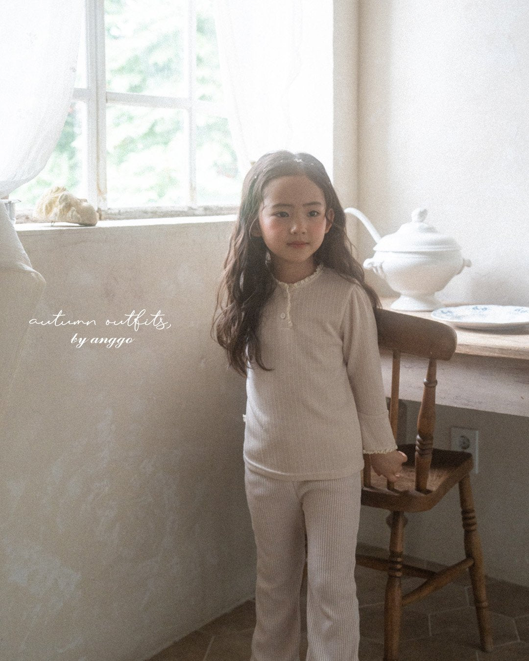 ［anggo］Crepe pants