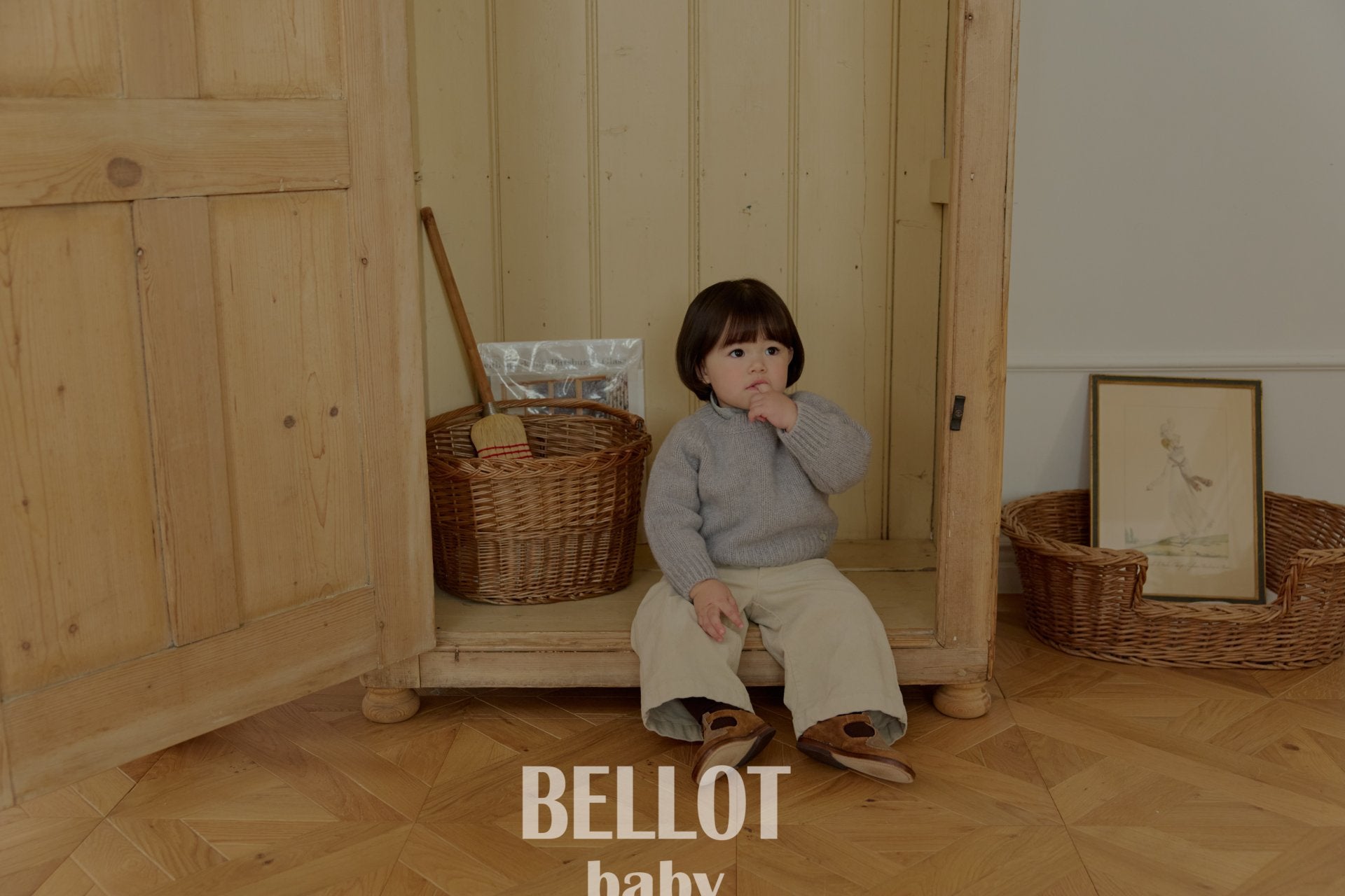 ［BELLOT］Via wool knit (baby)