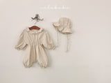 ［valubebe］Dot frill bebe suit (baby)