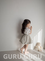 ［guruguru］Check balloon skirt