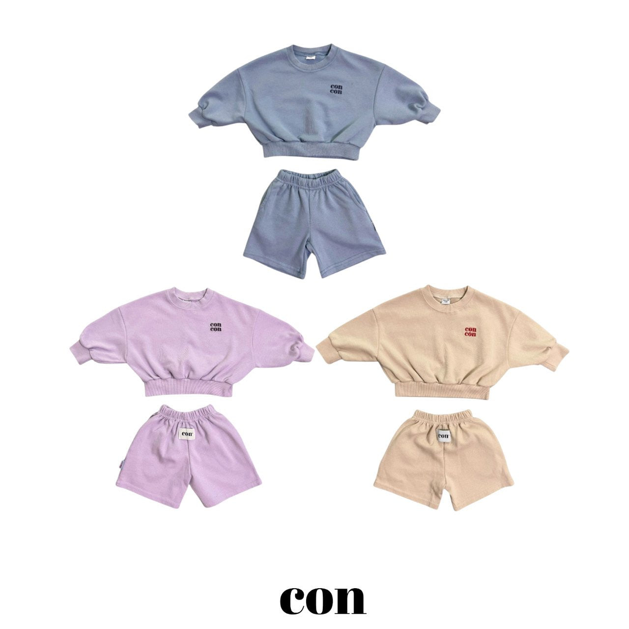 ［con］Daily sweat set up