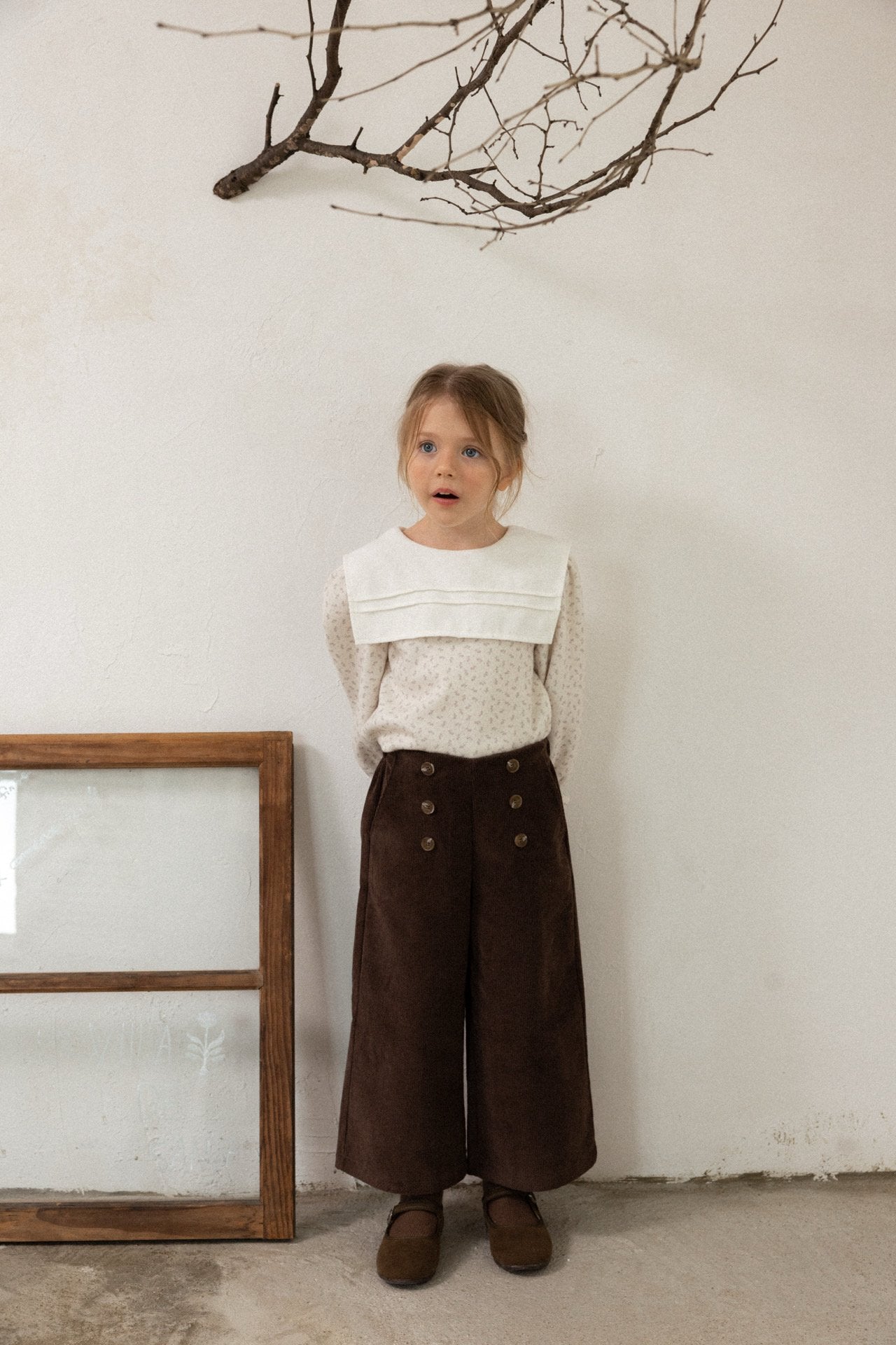 ［perrobebe］Mandy coduroy pants