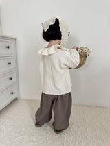 ［mimi market］Momo frill pants