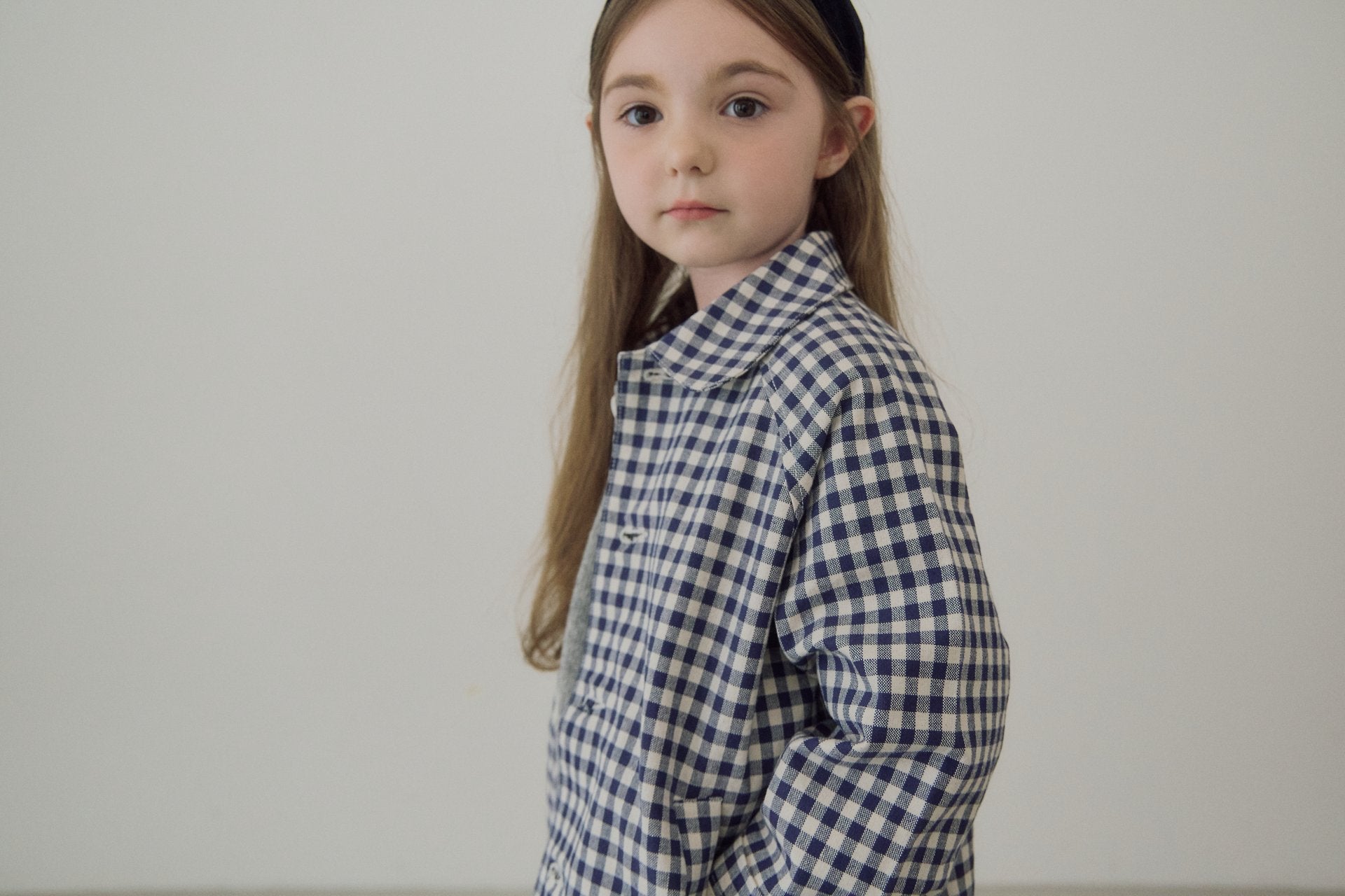 [soye] Alto check coat