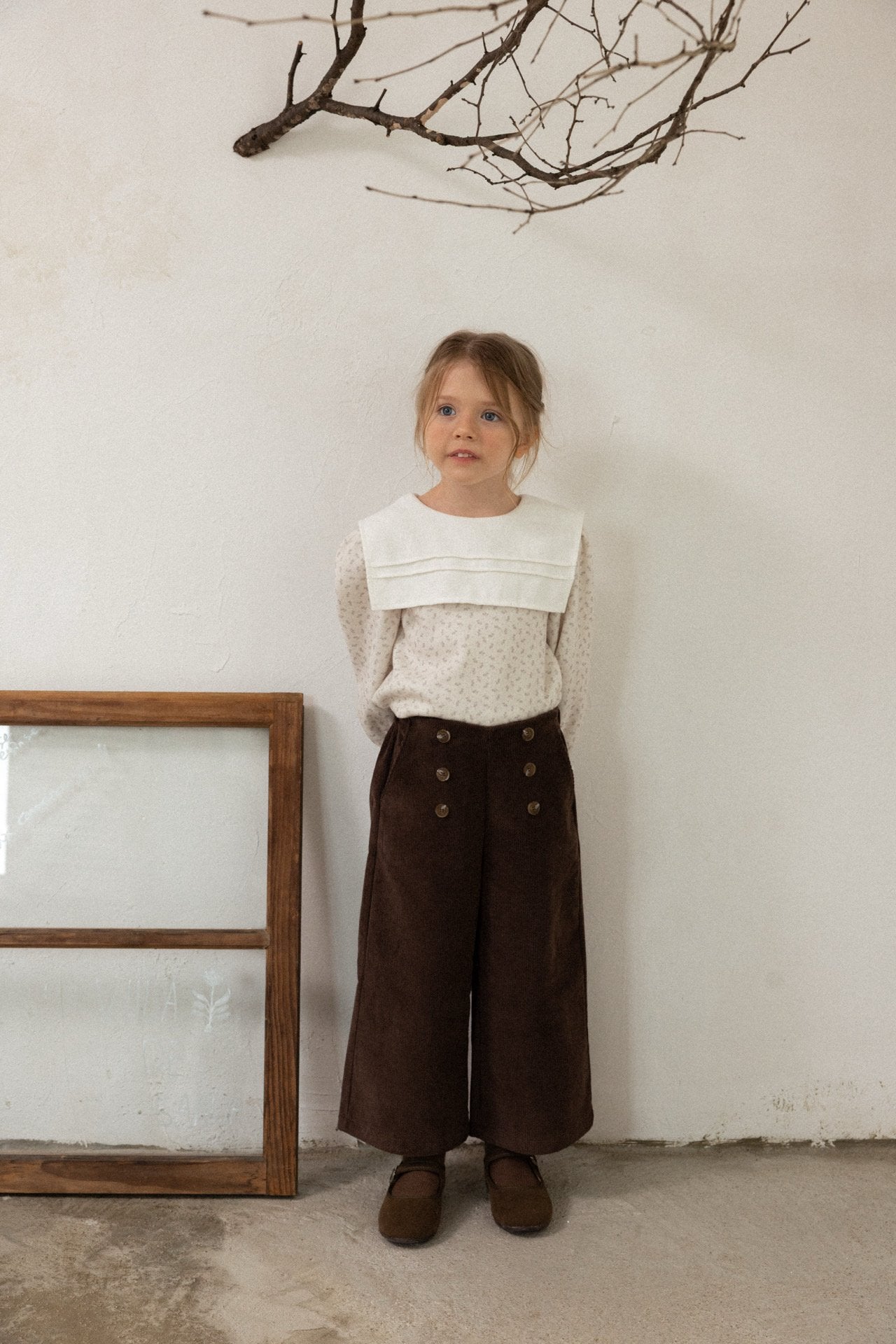 ［perrobebe］Mandy coduroy pants