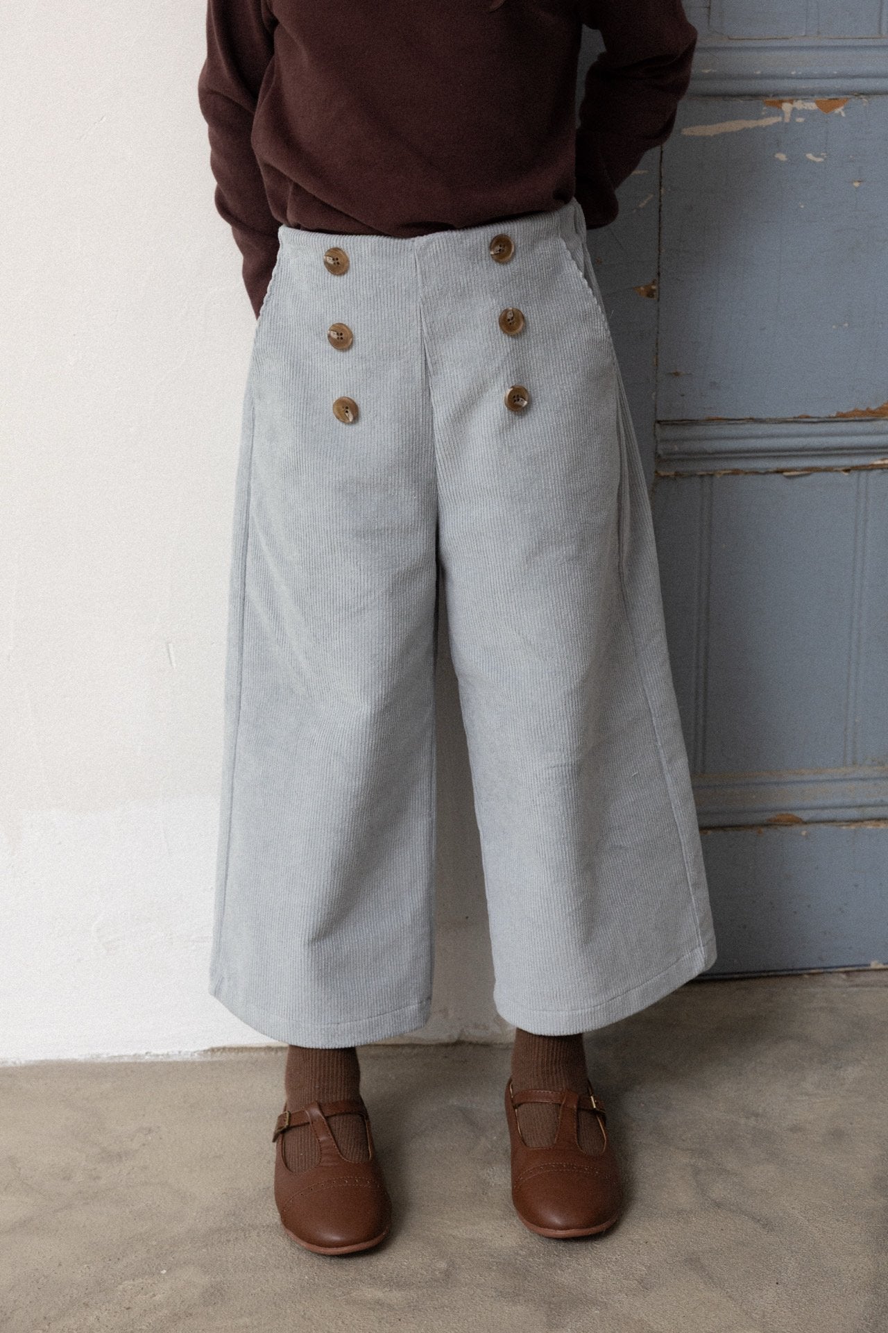 ［perrobebe］Mandy coduroy pants