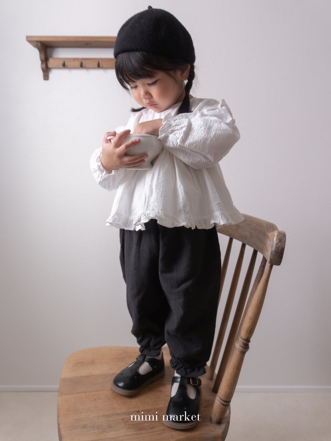 ［mimi market］Momo frill pants