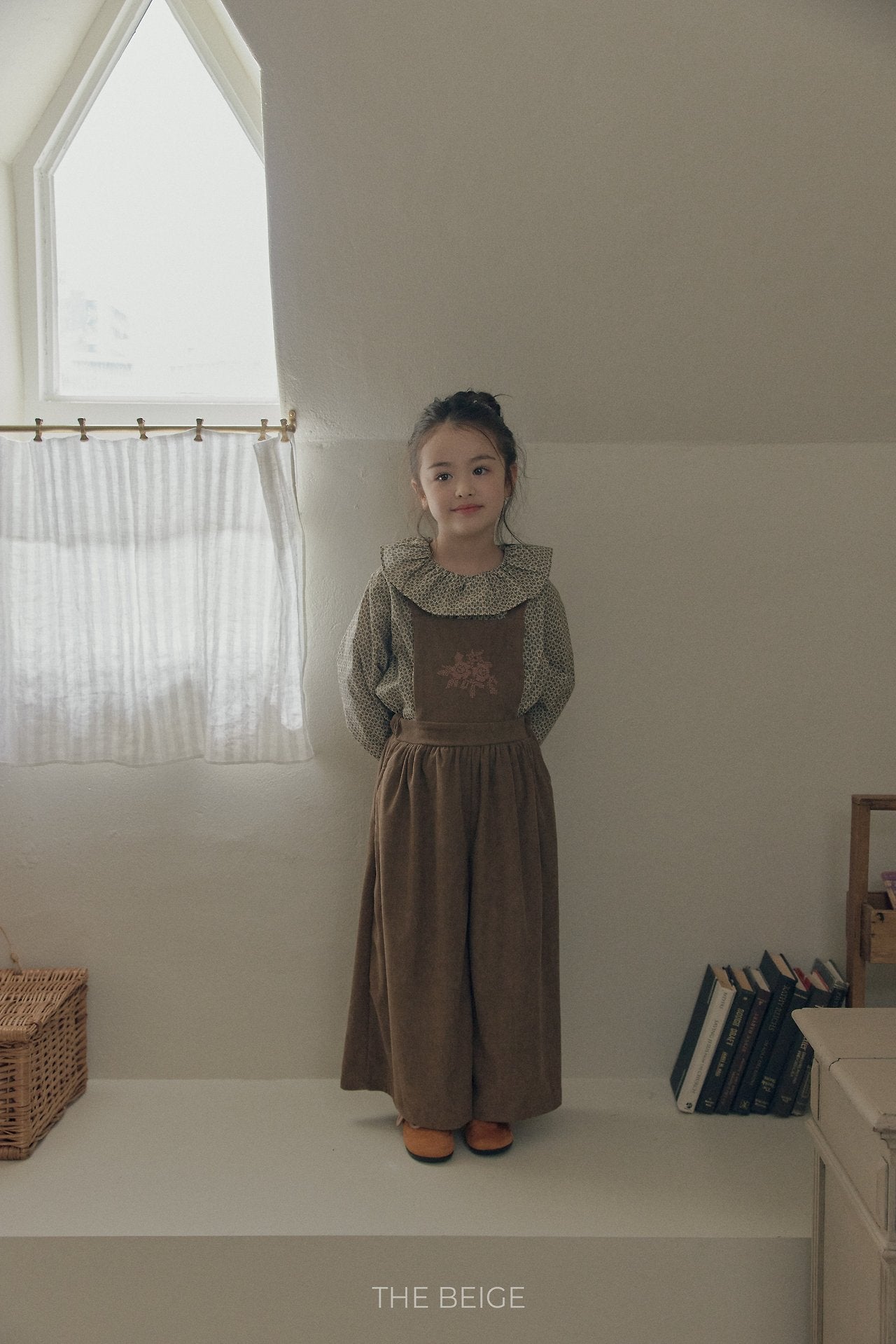 ［The beige］Corduroy Overall Pants