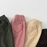 ［LINDO］Romantic heart corduroy pants