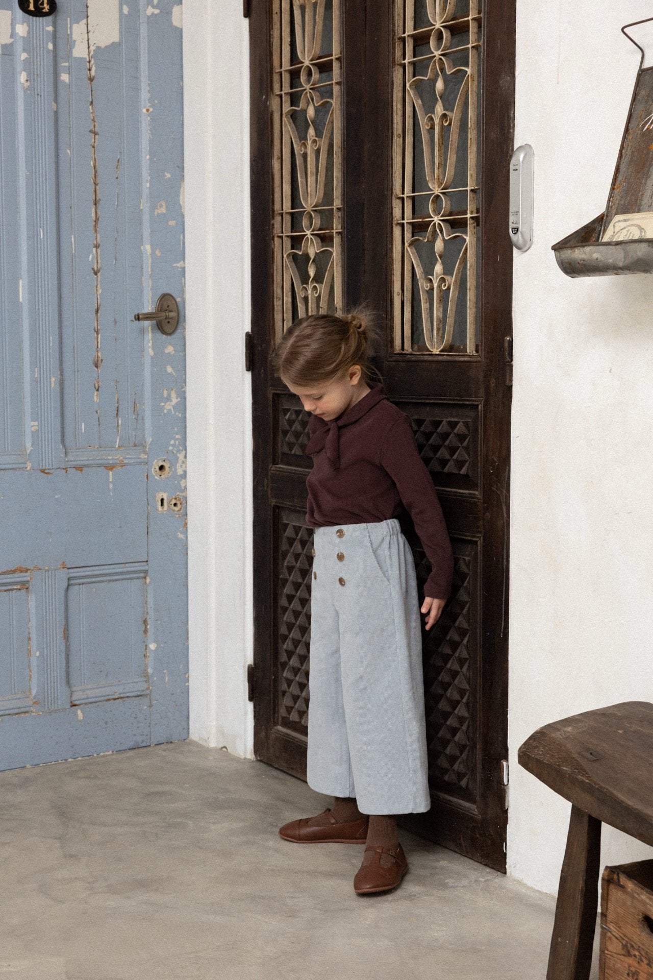 ［perrobebe］Mandy coduroy pants