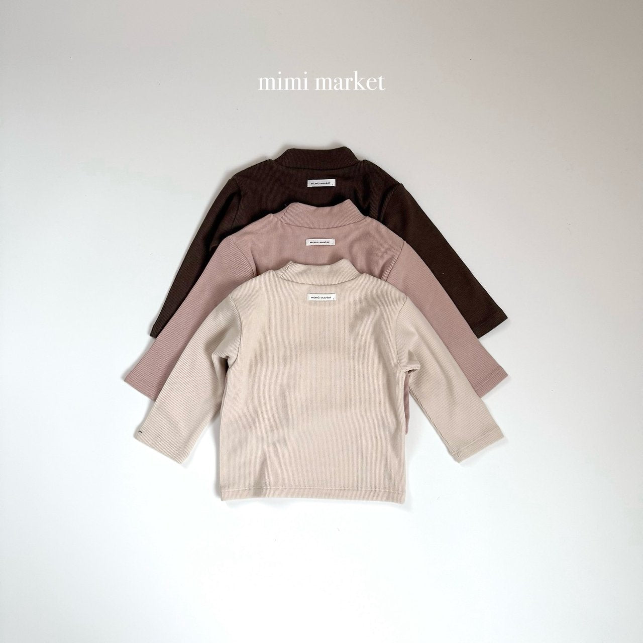 [mimi market] Ove bottleneck tee
