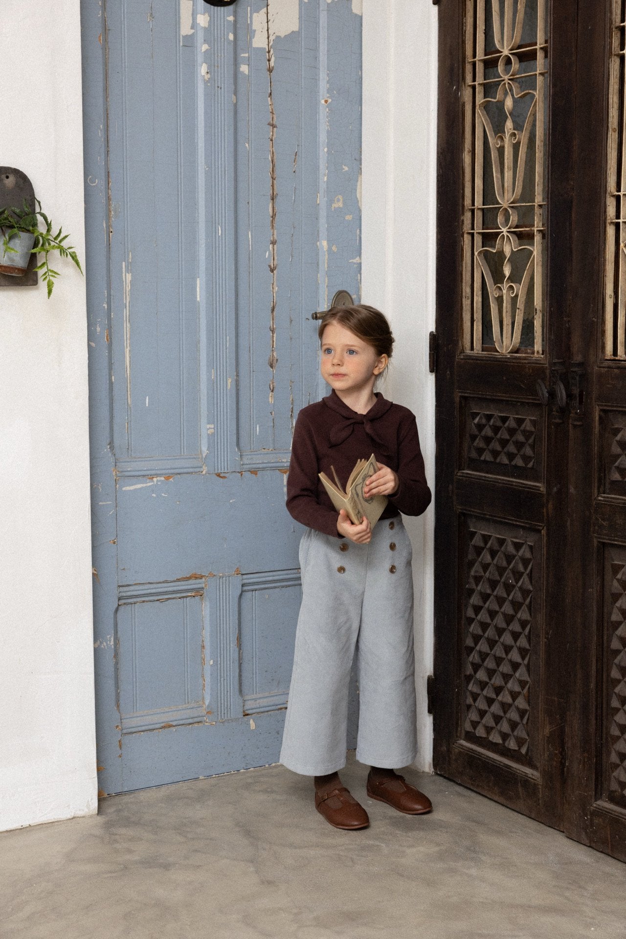 ［perrobebe］Mandy coduroy pants