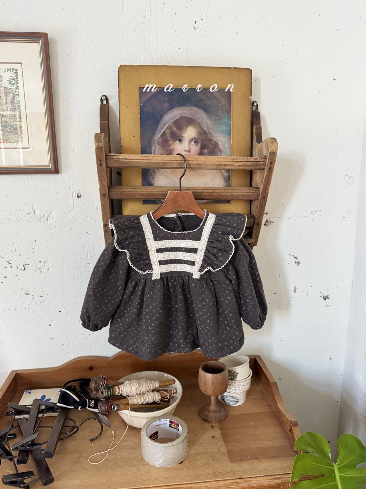 ［marron］Sienna blouse