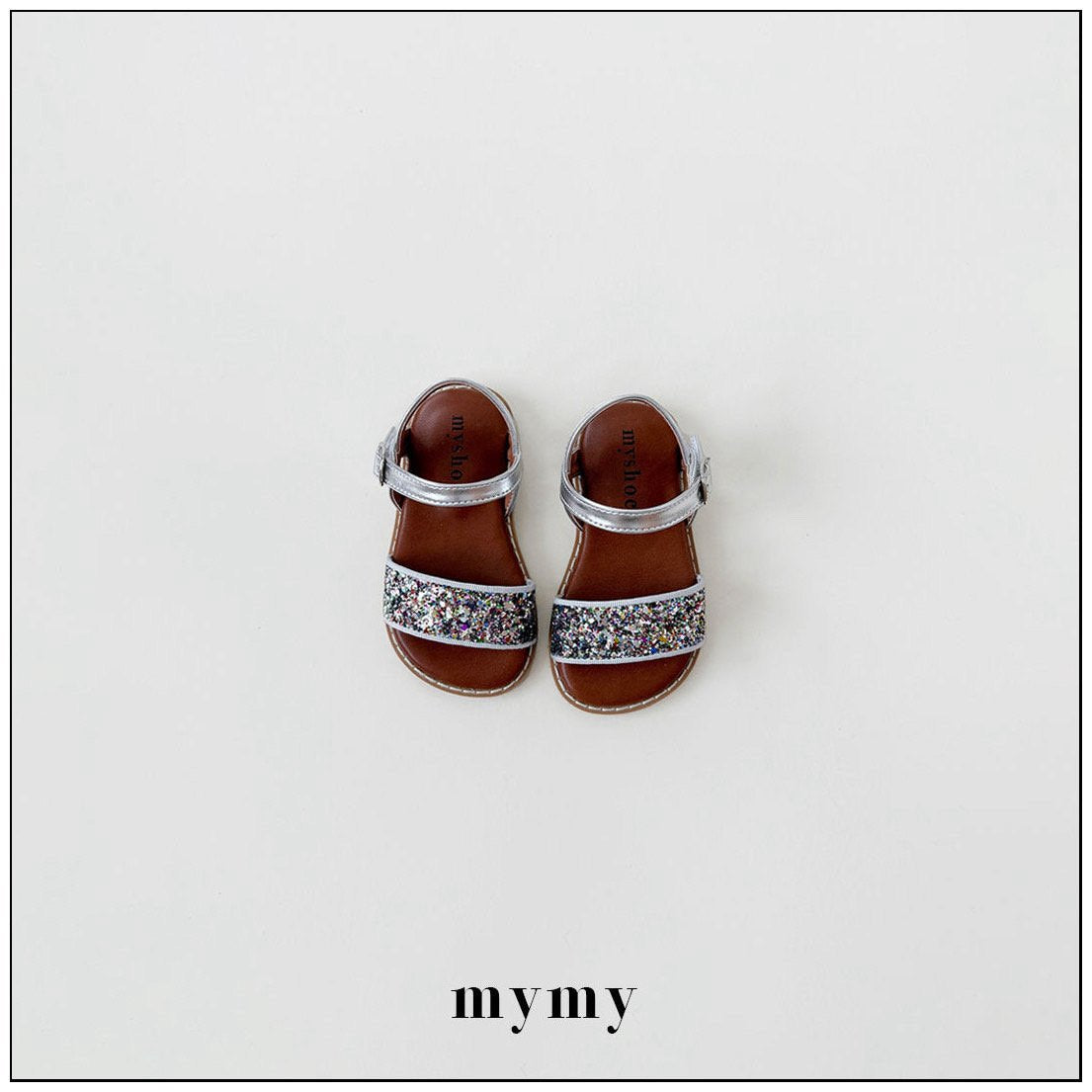 ［mymy］Drawing diary shoes (silver)