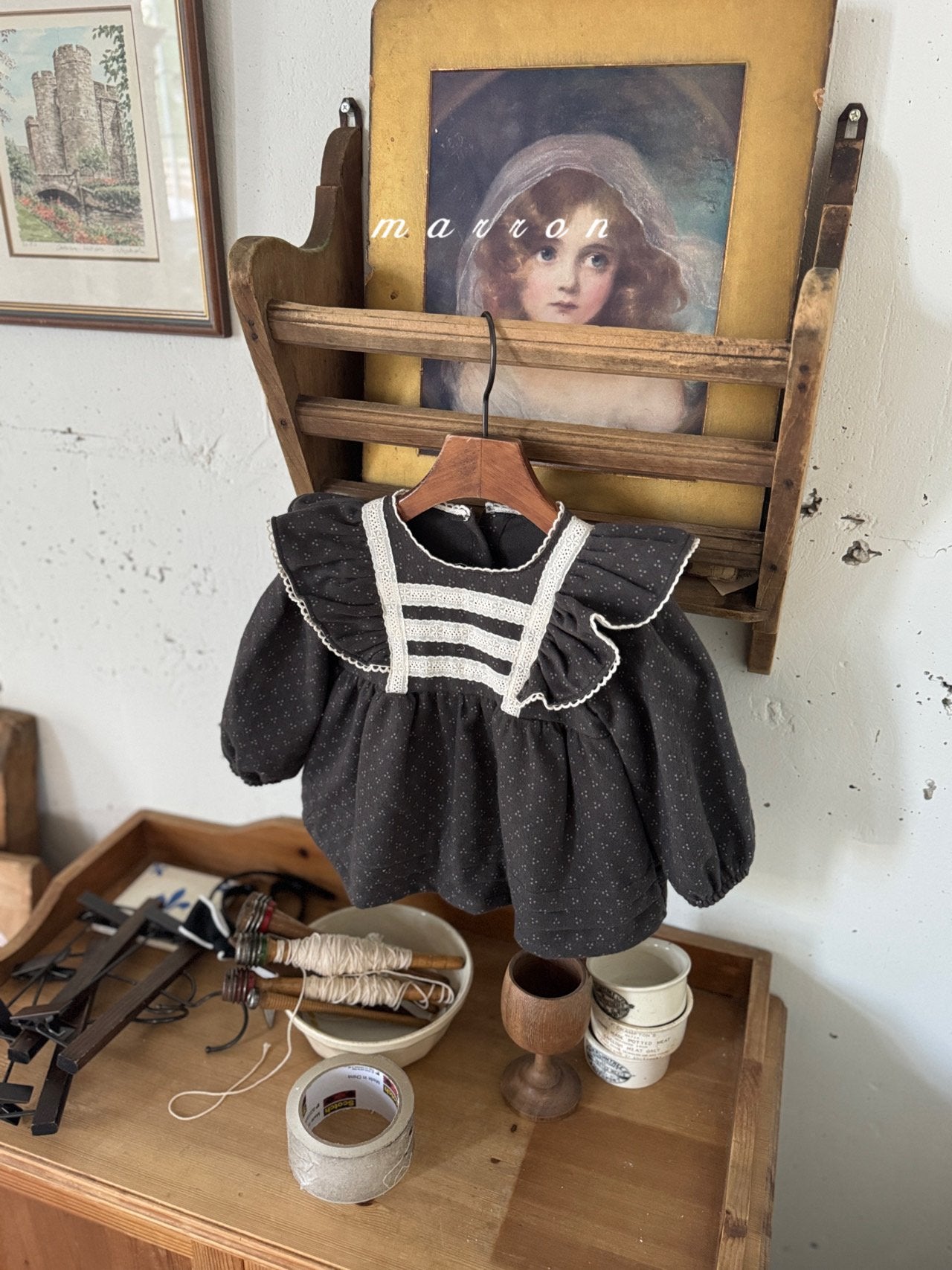 ［marron］Sienna blouse