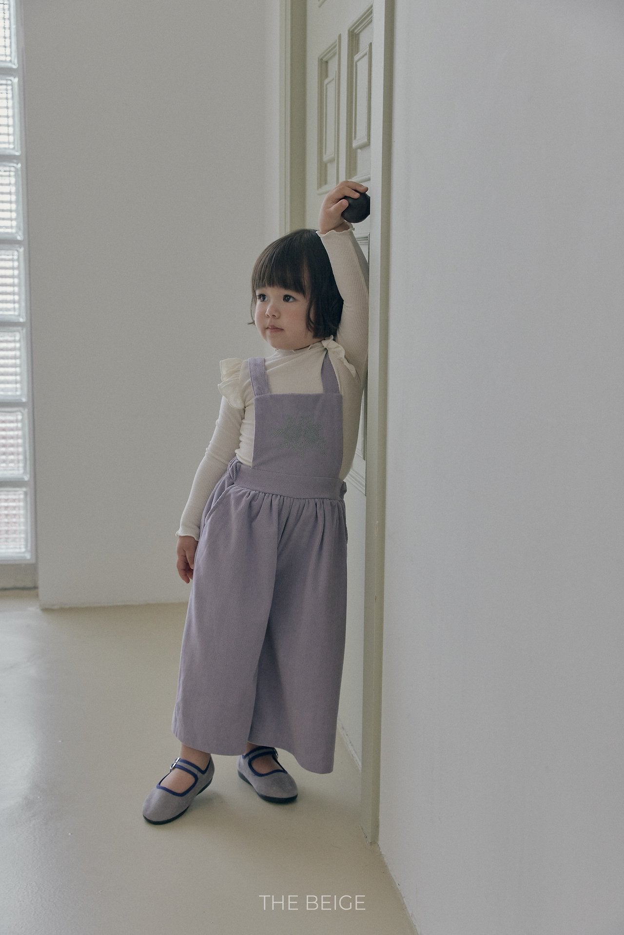 ［The beige］Corduroy Overall Pants