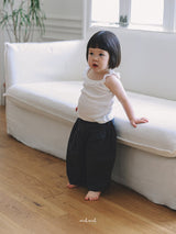 ［melmel］Linen wide pants