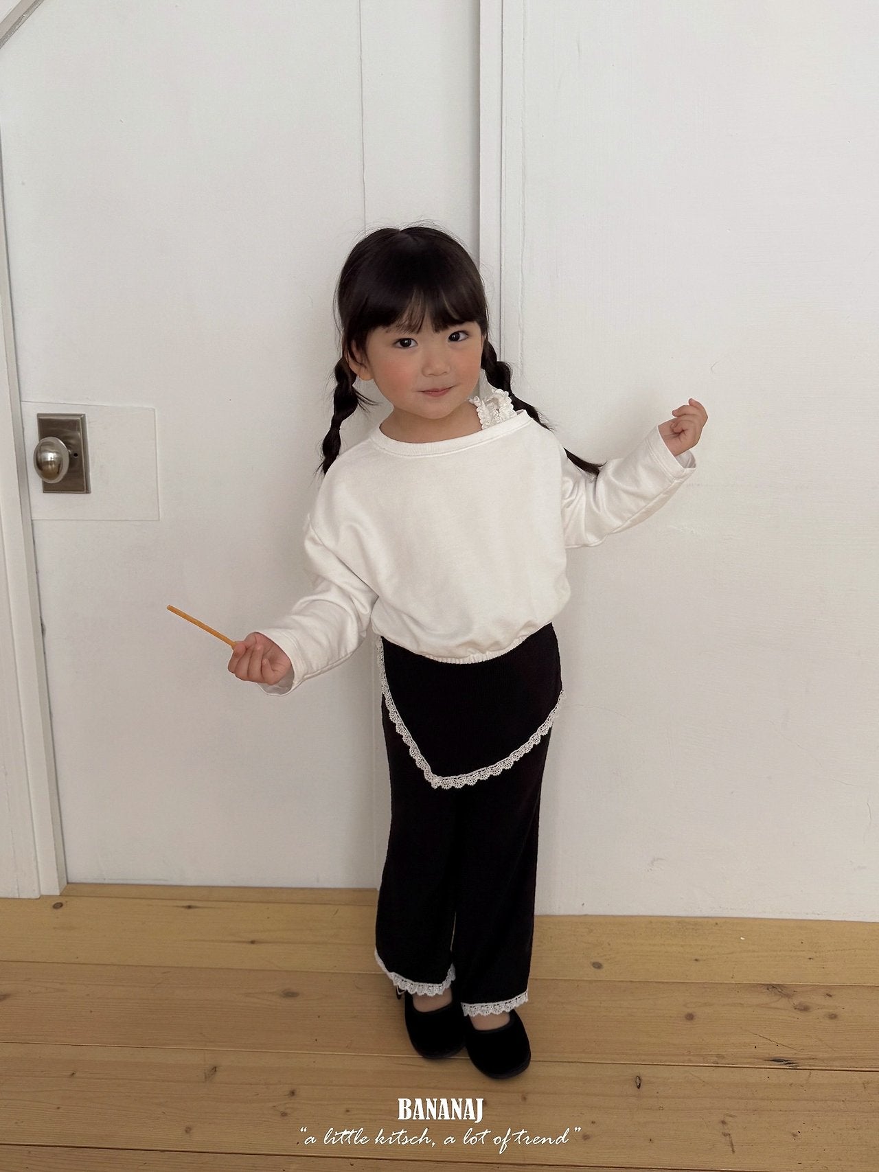 ［BANANAJ］Jardin skirt pants