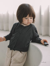 ［melmel］Linen summer cardigan