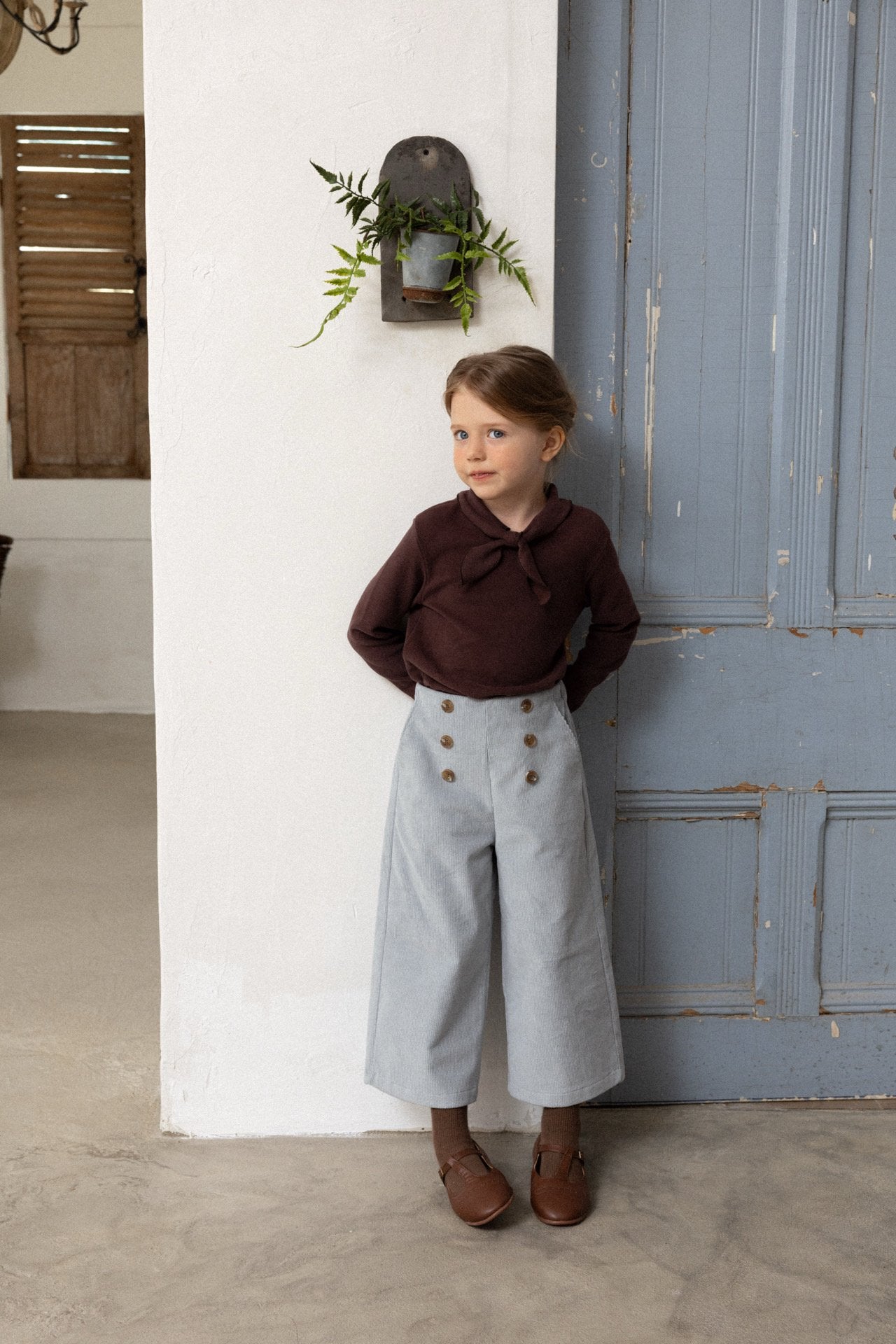 ［perrobebe］Mandy coduroy pants