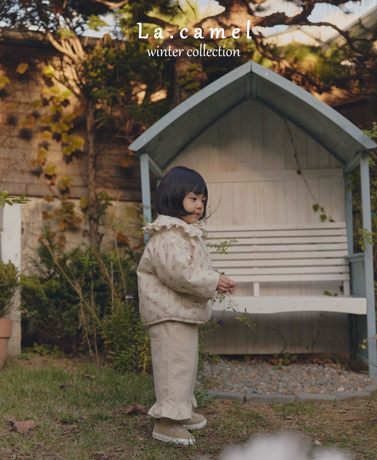 ［La.camel］Adel padding jacket