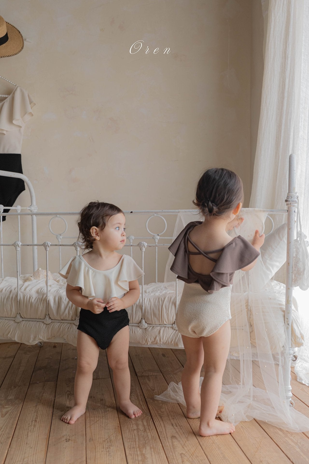 ［OREN］Pepe frill swim wear (kids)