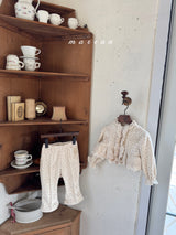 ［marron］Daily frill zip-up