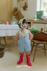 ［Urban Rabbit］Denim short overalls