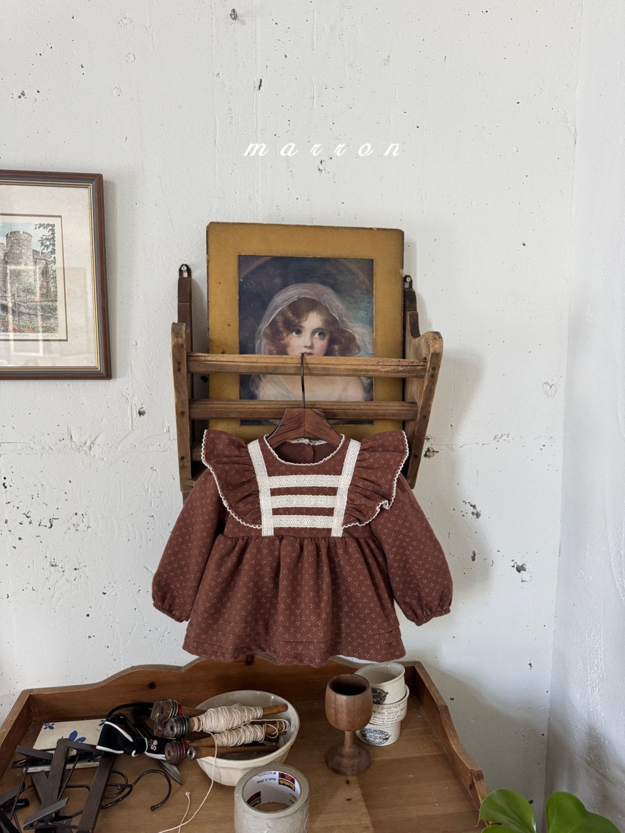 ［marron］Sienna blouse