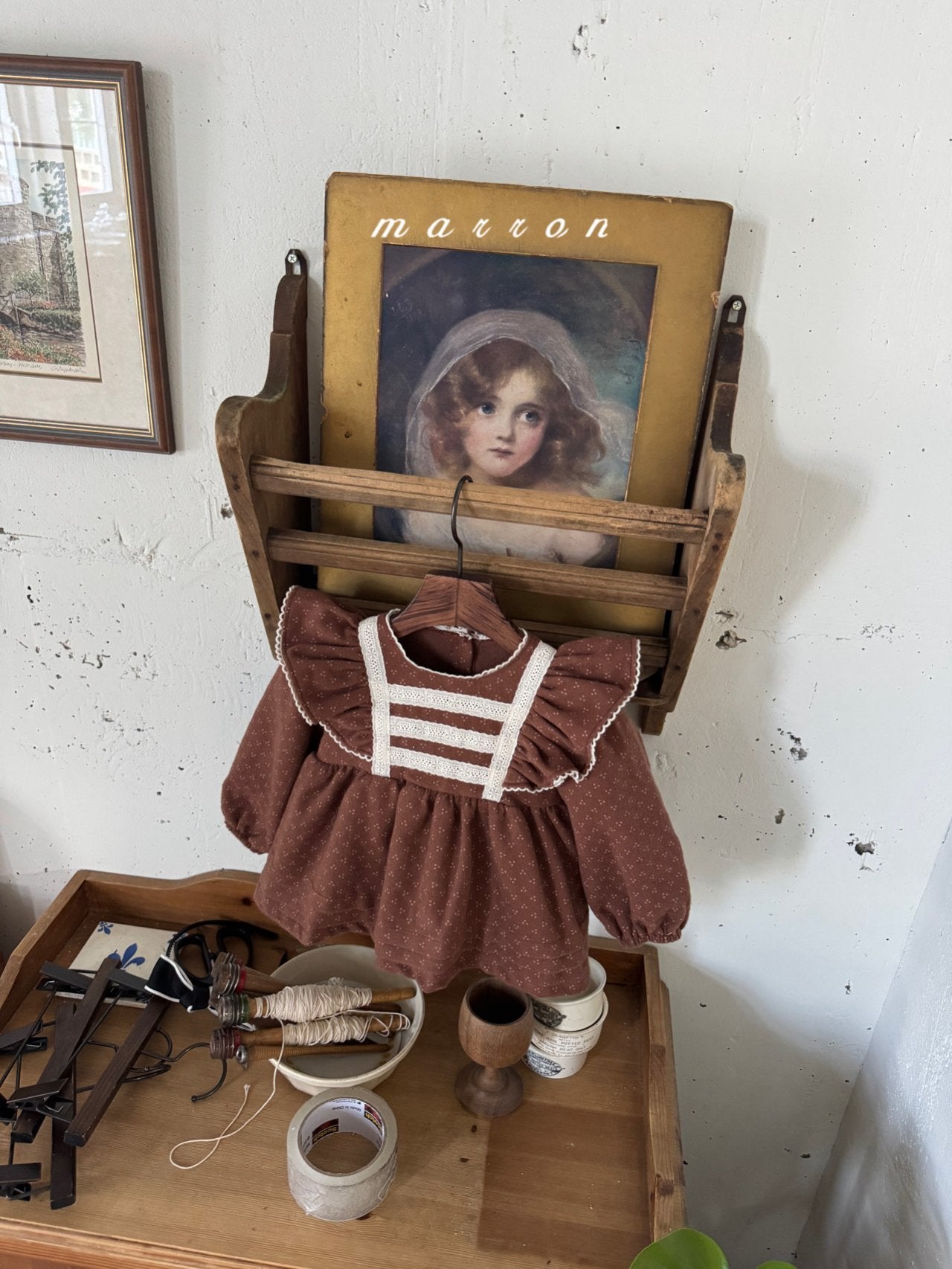 ［marron］Sienna blouse