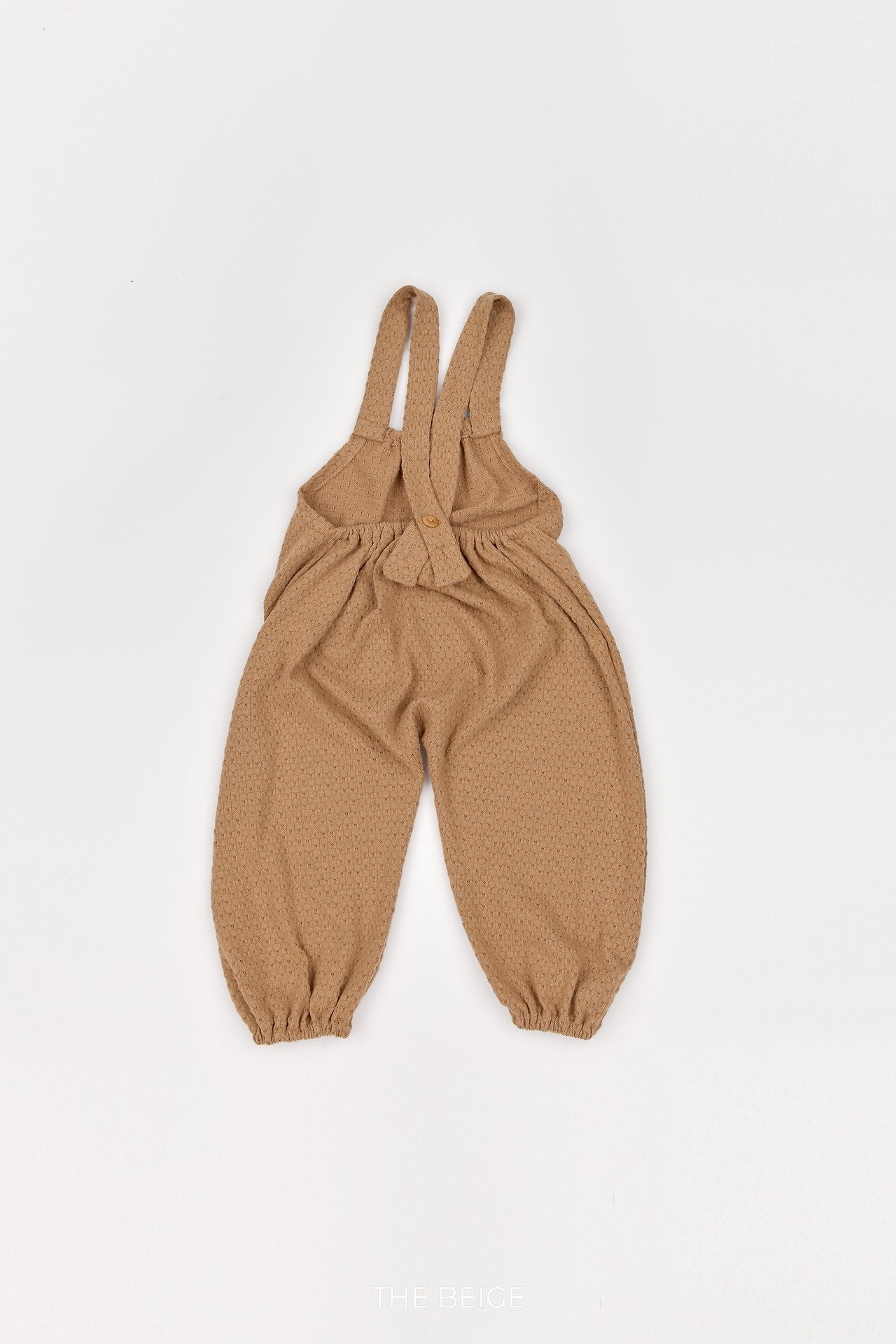［The beige］Knit Overalls