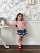 ［second moment］Puff stripe tops
