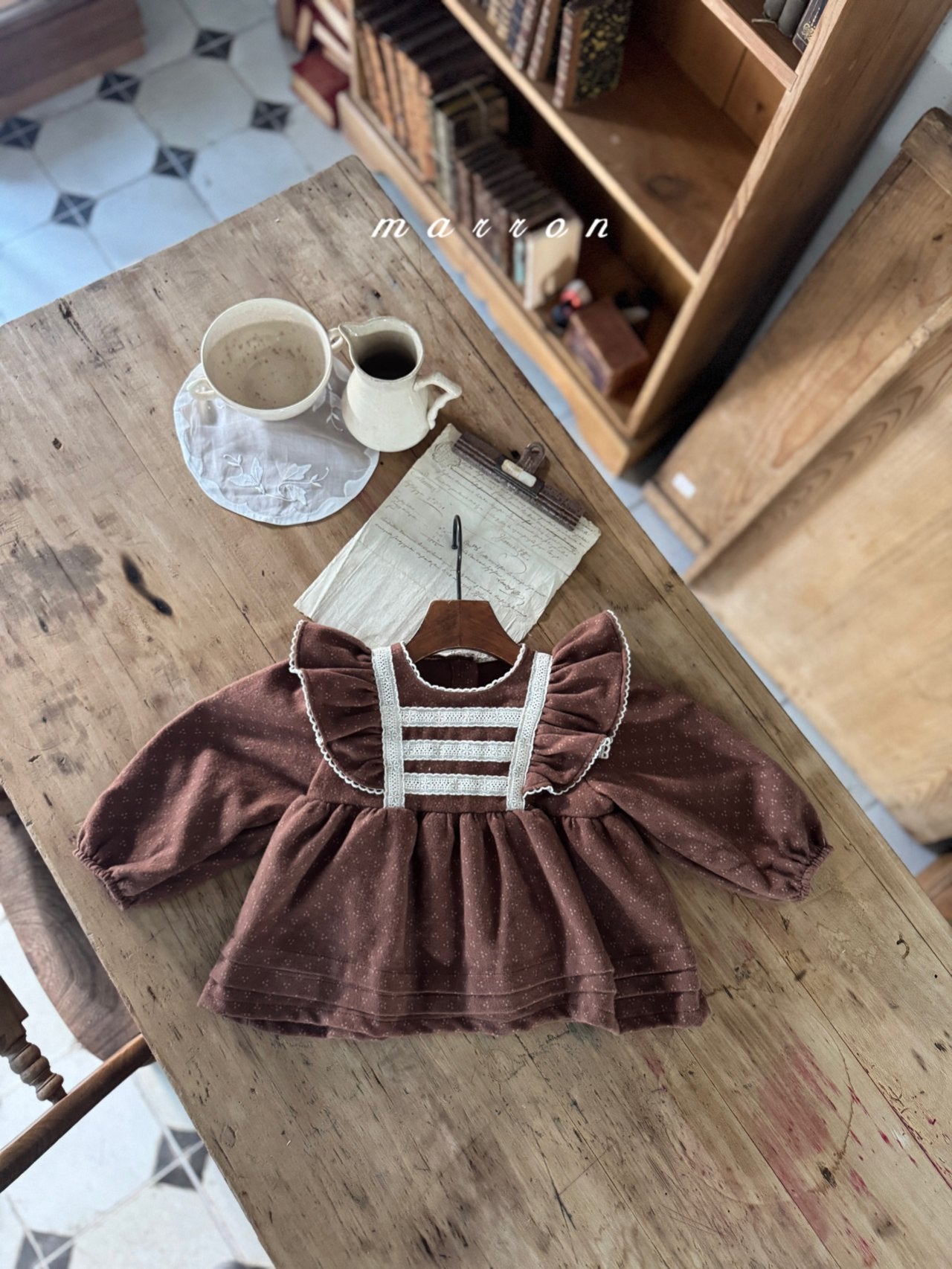 ［marron］Sienna blouse