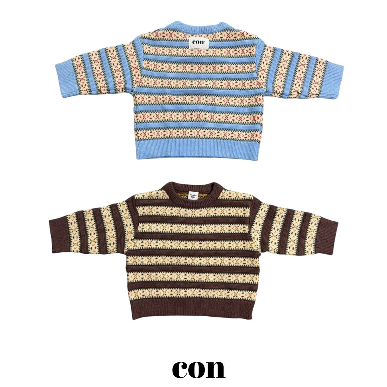 ［con］Nordic sweater