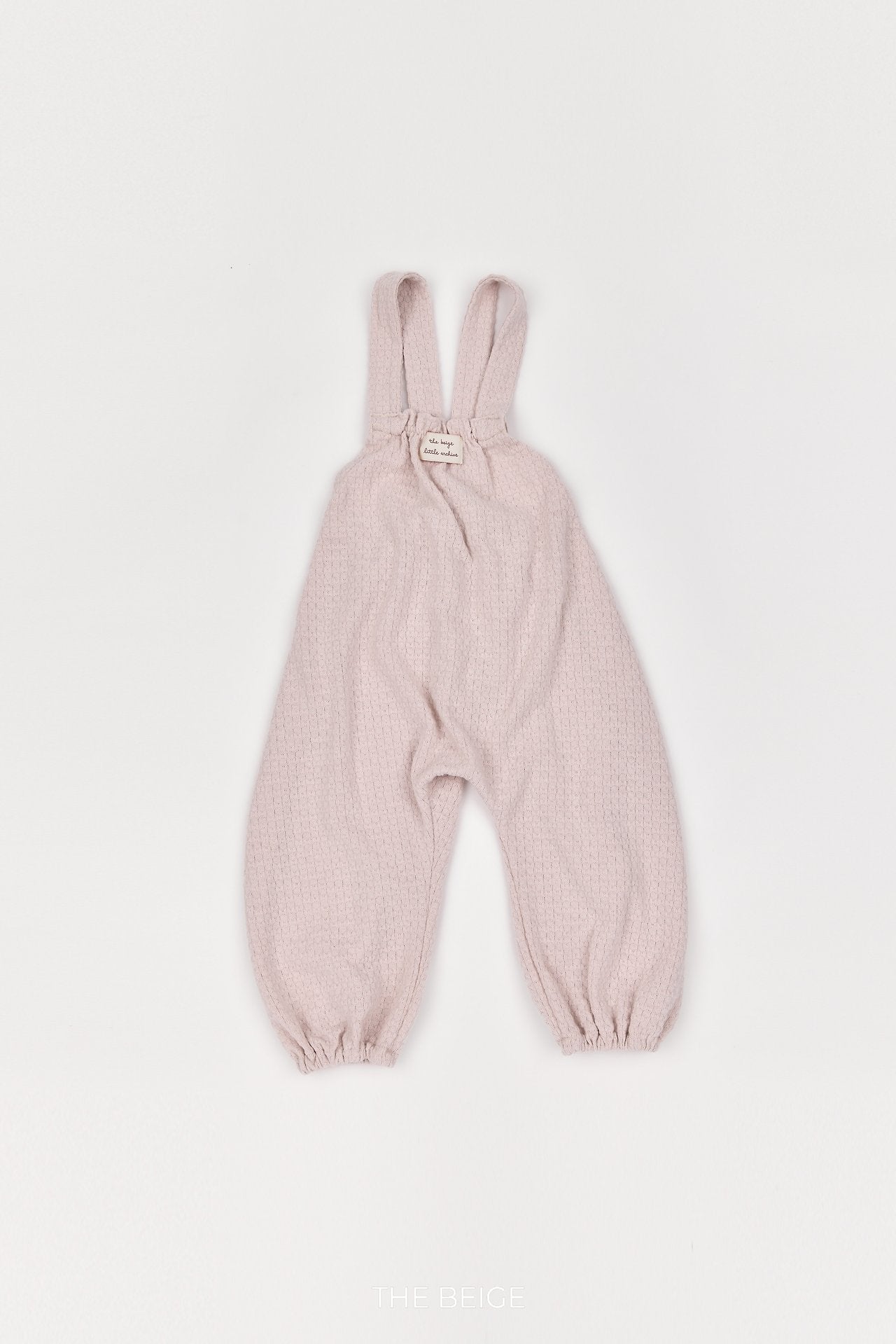 ［The beige］Knit Overalls