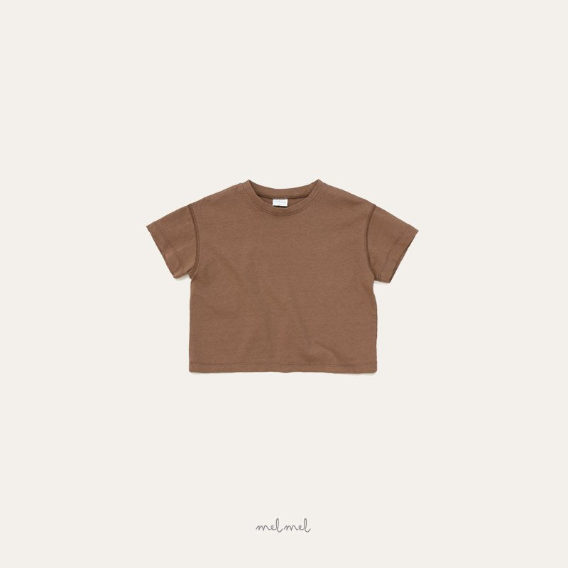 ［melmel］Loose half tee