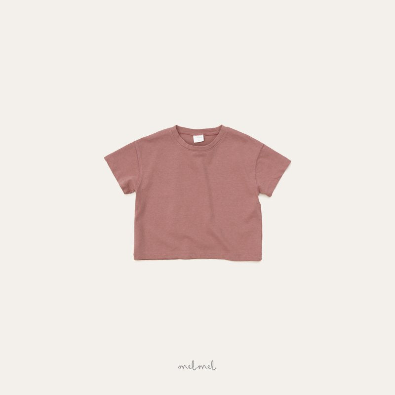 ［melmel］Loose half tee