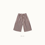 ［bebenine］Maple Check Pants