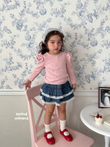 ［second moment］Puff stripe tops