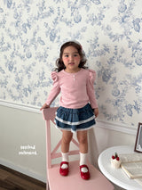 ［second moment］Puff stripe tops